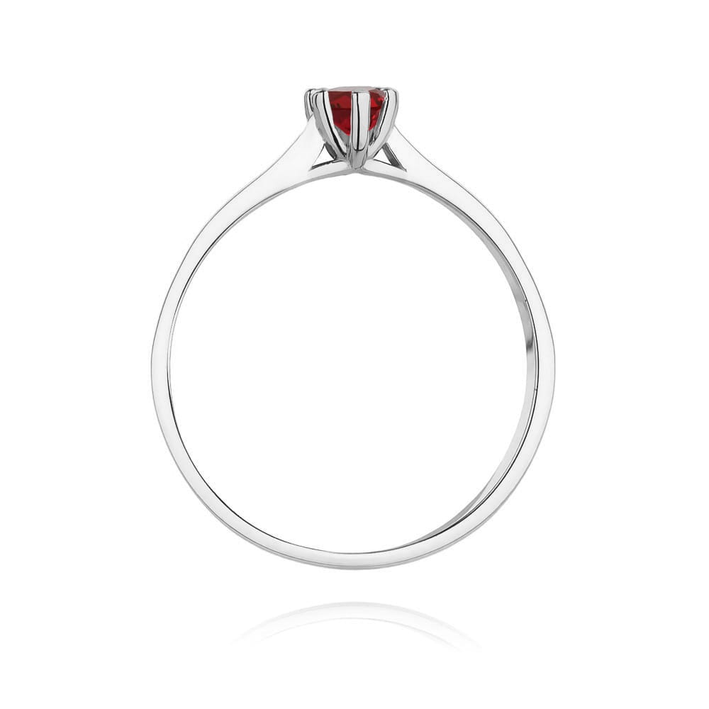 Gold Ring With Ruby