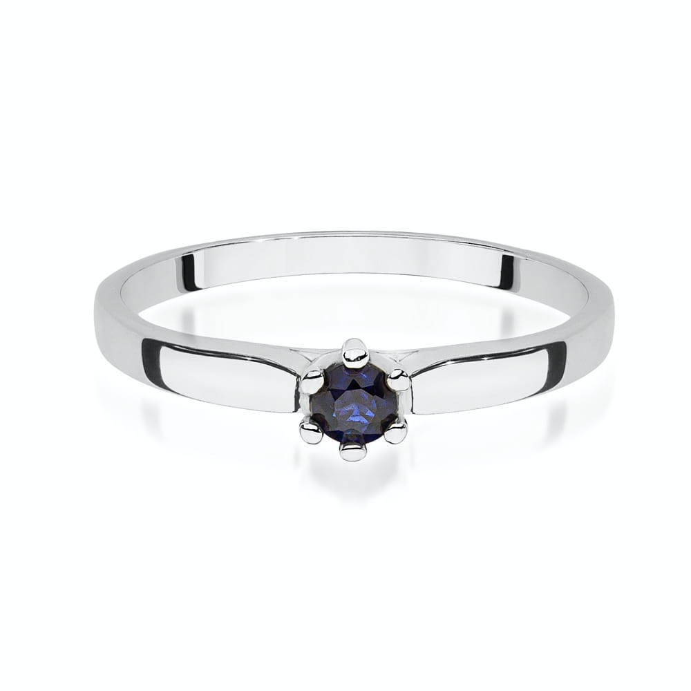 Gold Ring With Sapphire