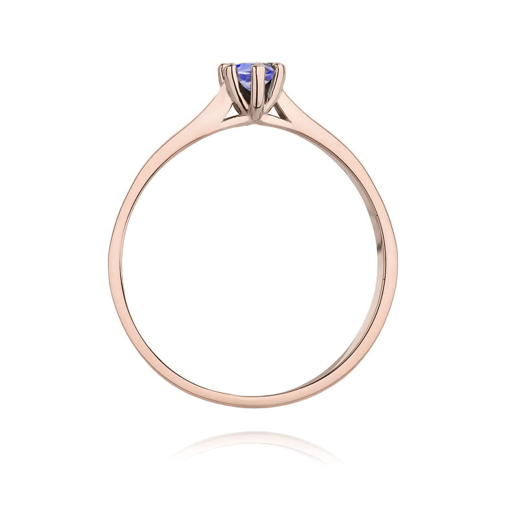Gold Ring With Tanzanite
