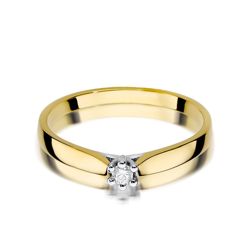 Gold Ring With Diamond