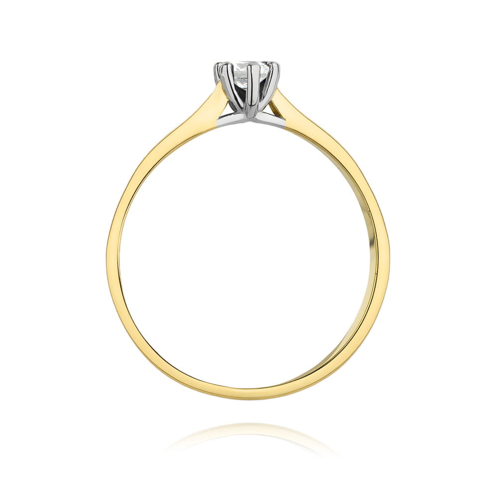 Gold Ring With Diamond
