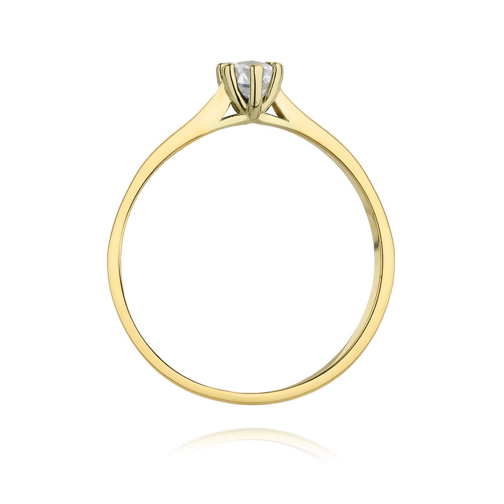 Gold Ring With Diamond