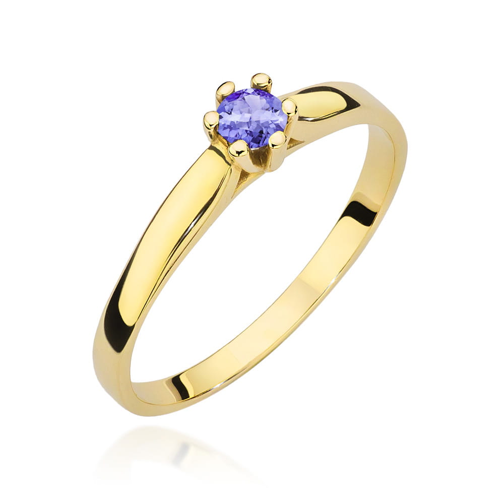 Gold Ring With Tanzanite
