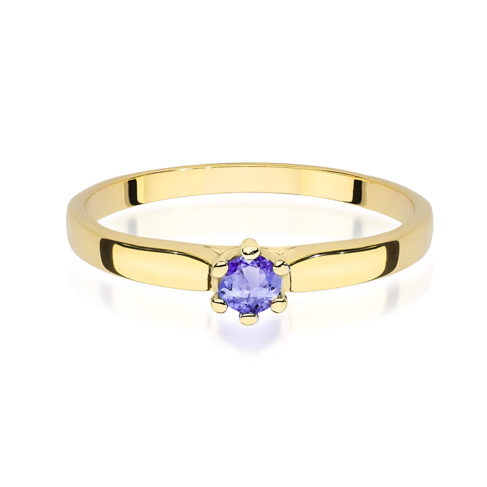 Gold Ring With Tanzanite