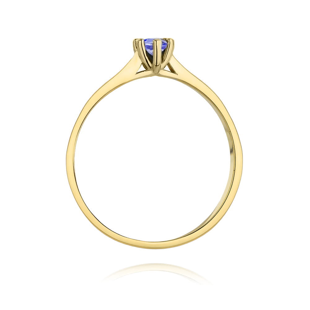 Gold Ring With Tanzanite