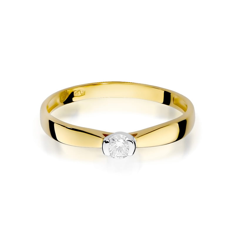Gold Ring With Diamond
