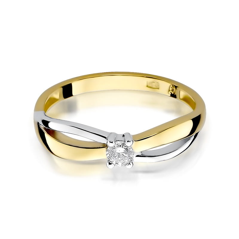 Gold Ring With Diamond