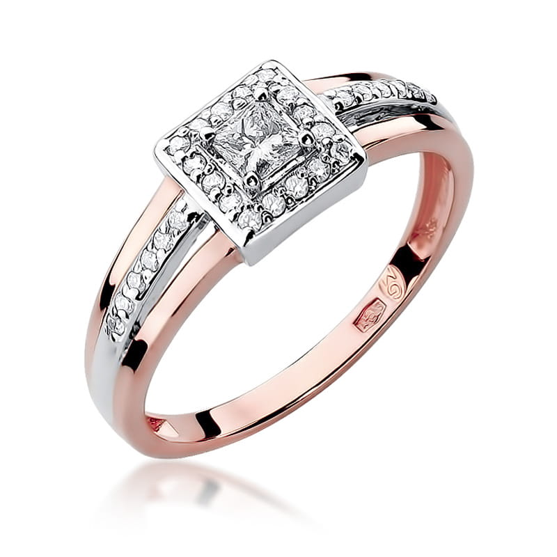 Gold Ring With Diamonds
