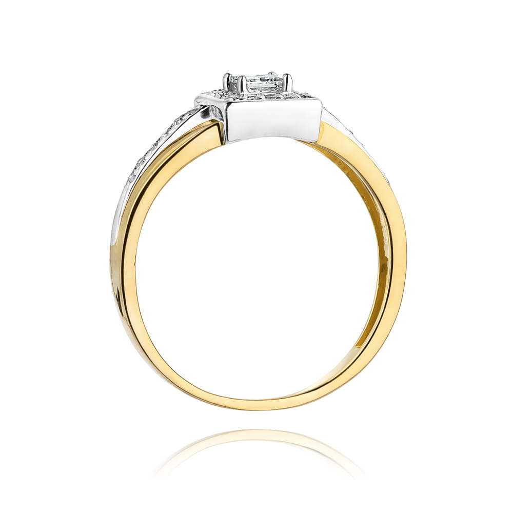 Gold Ring With Diamonds