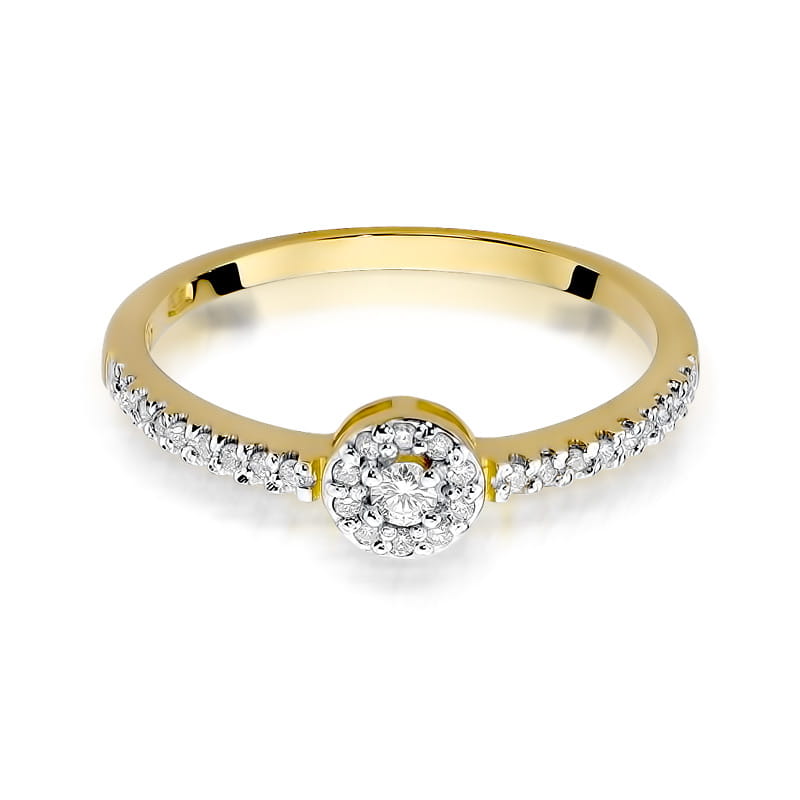 Gold Ring With Diamonds