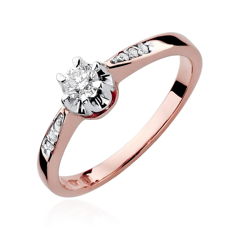 Gold Ring With Diamonds