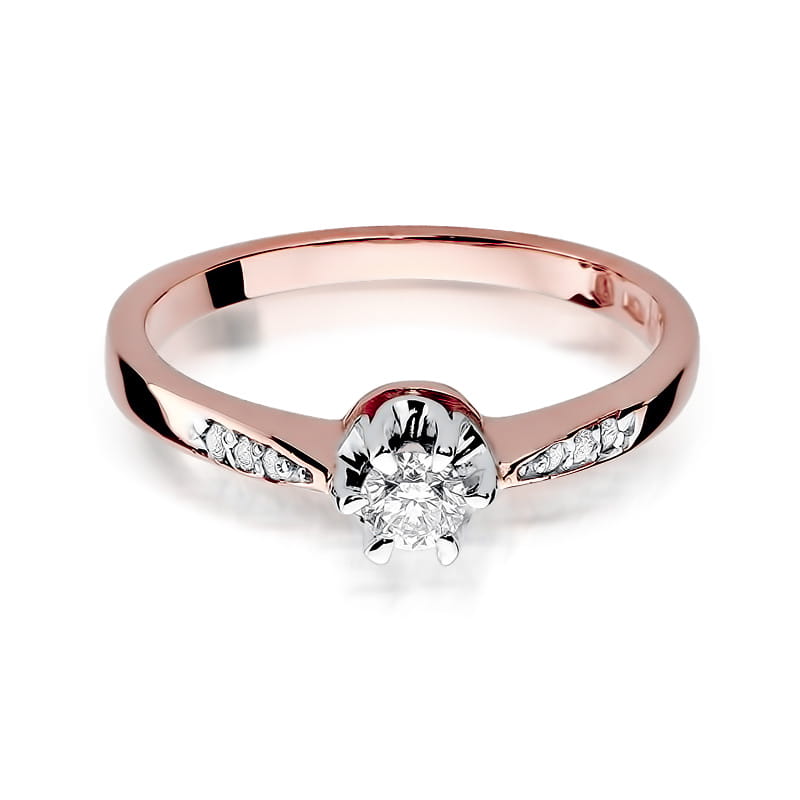 Gold Ring With Diamonds
