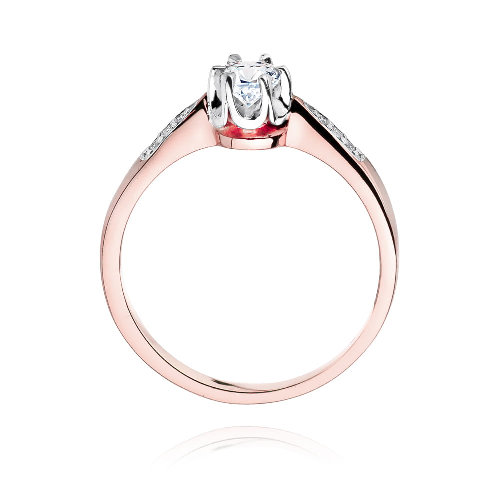 Gold Ring With Diamonds