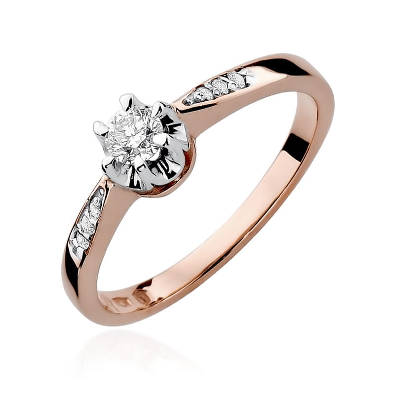 Gold Ring With Diamonds