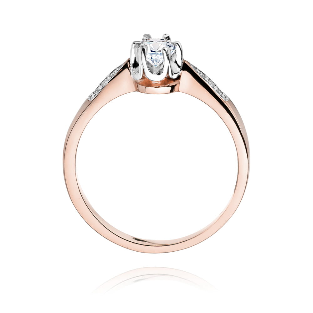 Gold Ring With Diamonds