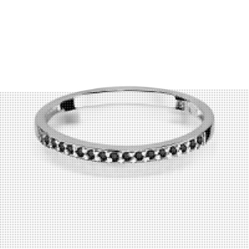 Gold Ring With Black Diamonds