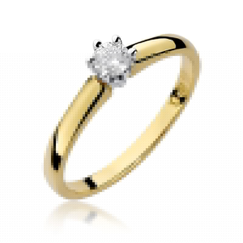Gold Ring With Diamond