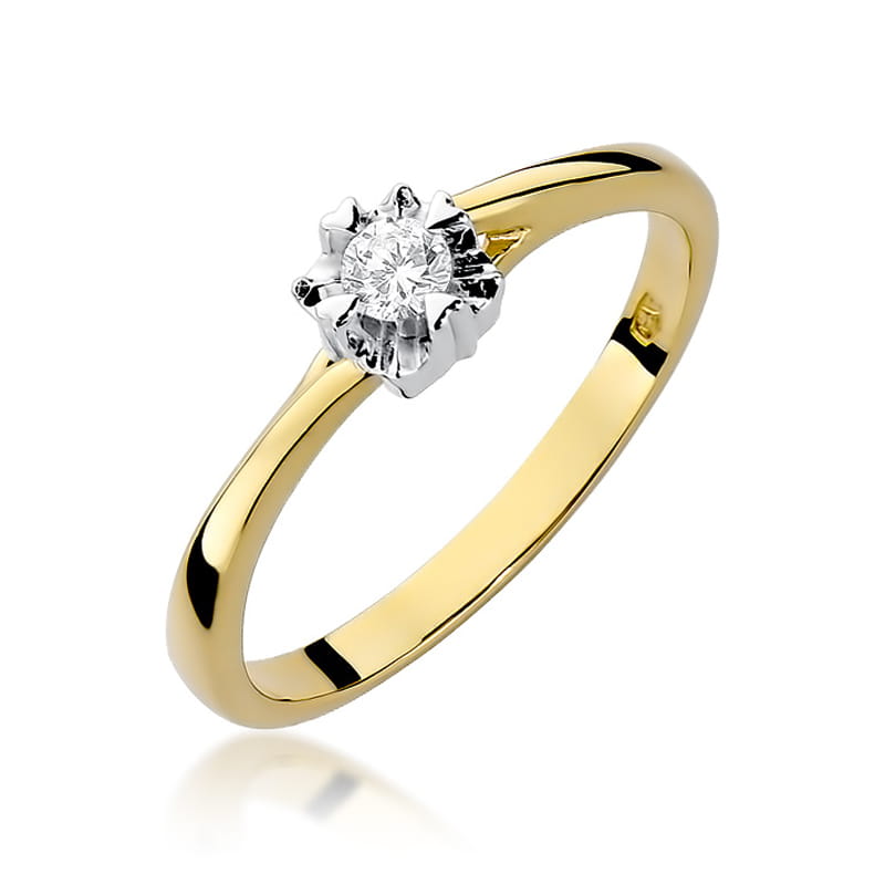 Gold Ring With Diamond