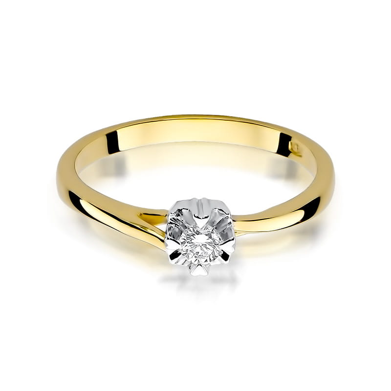 Gold Ring With Diamond