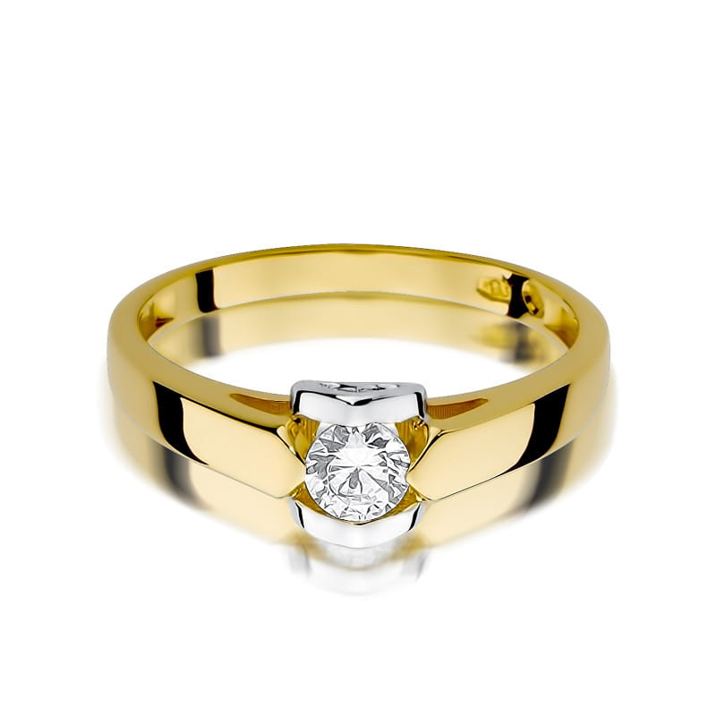 Gold Ring With Diamond