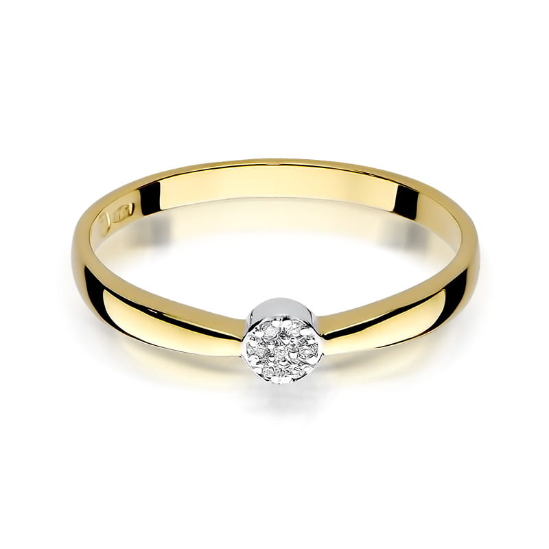 Gold Ring With Diamond