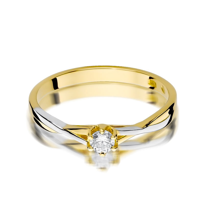 Gold Ring With Diamond