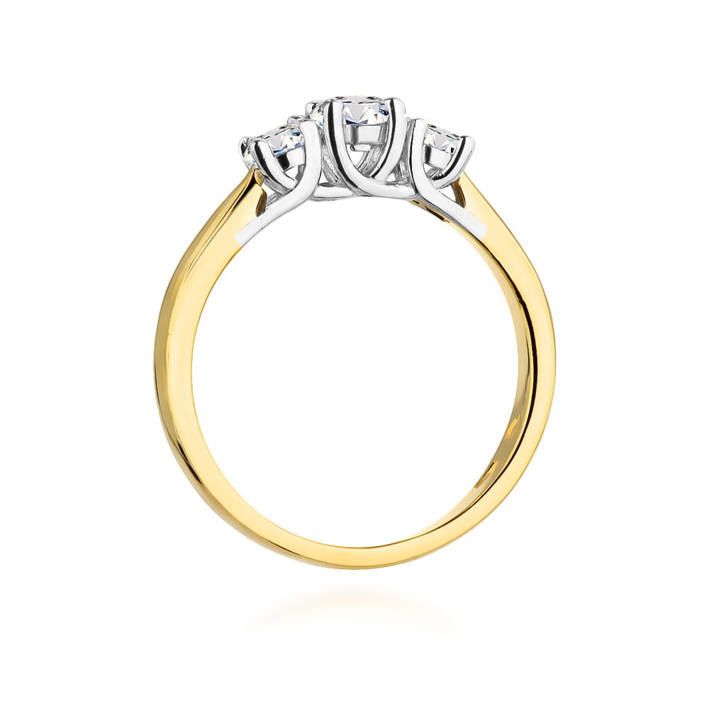 Gold Ring With Diamonds