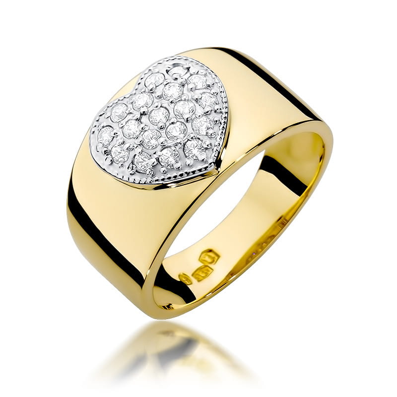 Gold Ring With Diamond