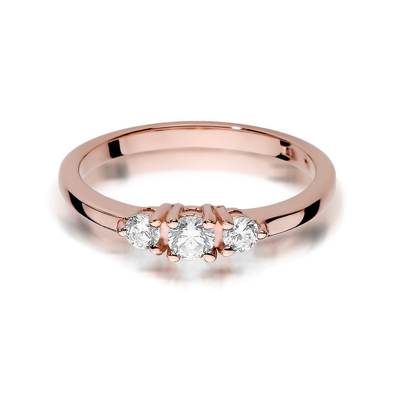 Gold Ring With Diamonds