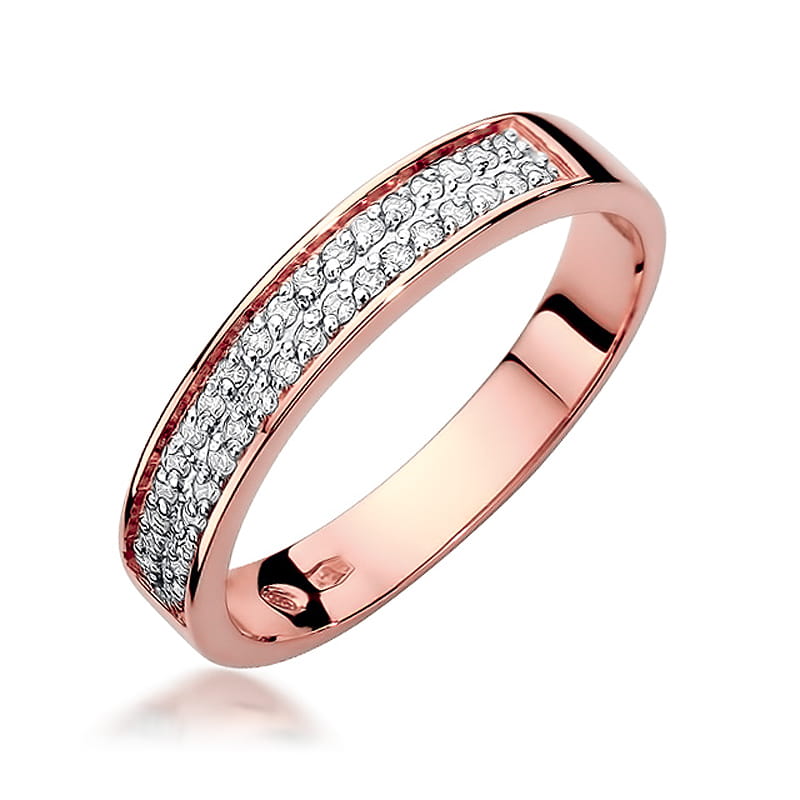 Gold Ring With Diamonds