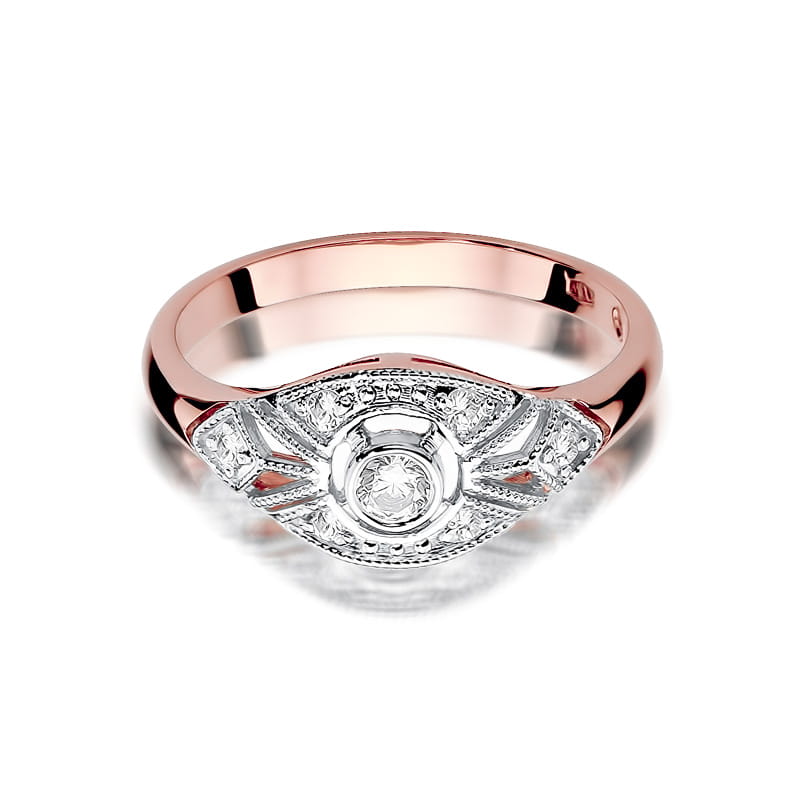 Gold Ring With Diamonds