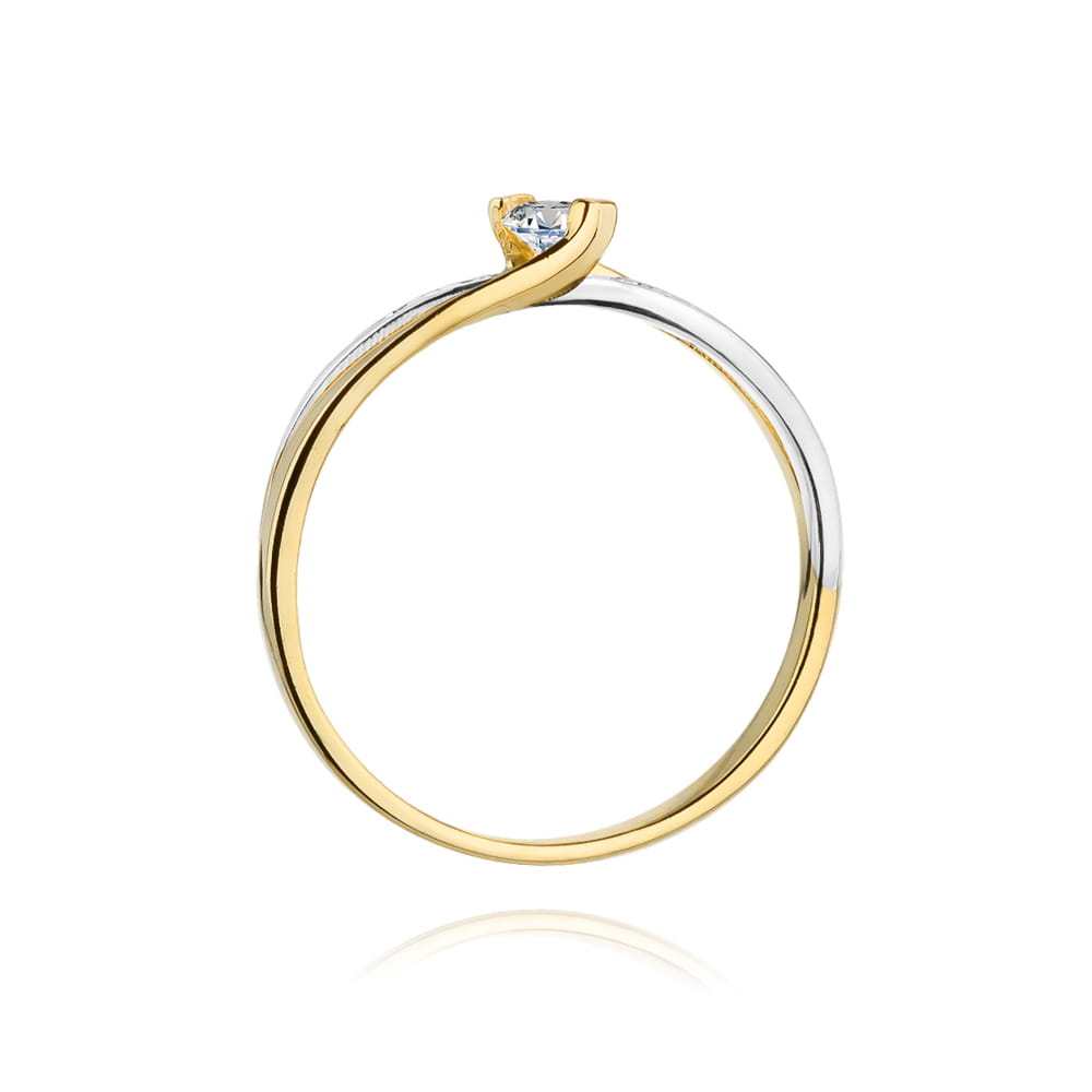 Gold Ring With Diamonds