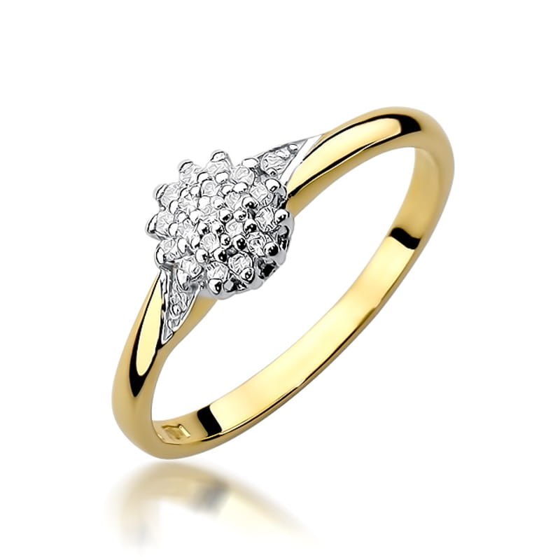 Gold Ring With Diamonds