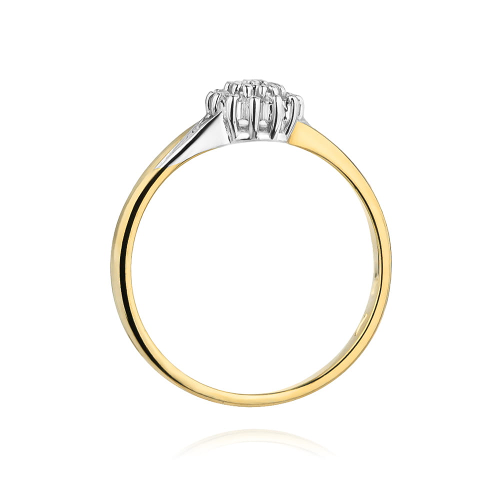 Gold Ring With Diamonds