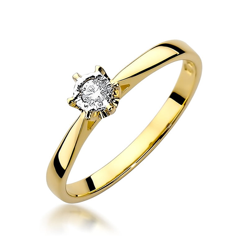 Gold Ring With Diamond