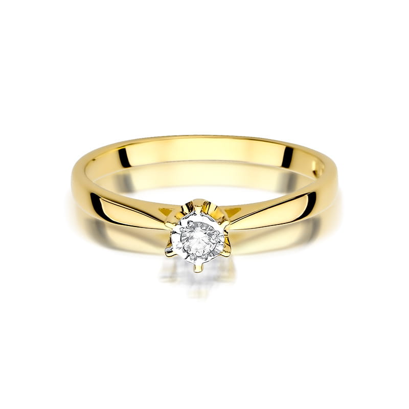 Gold Ring With Diamond
