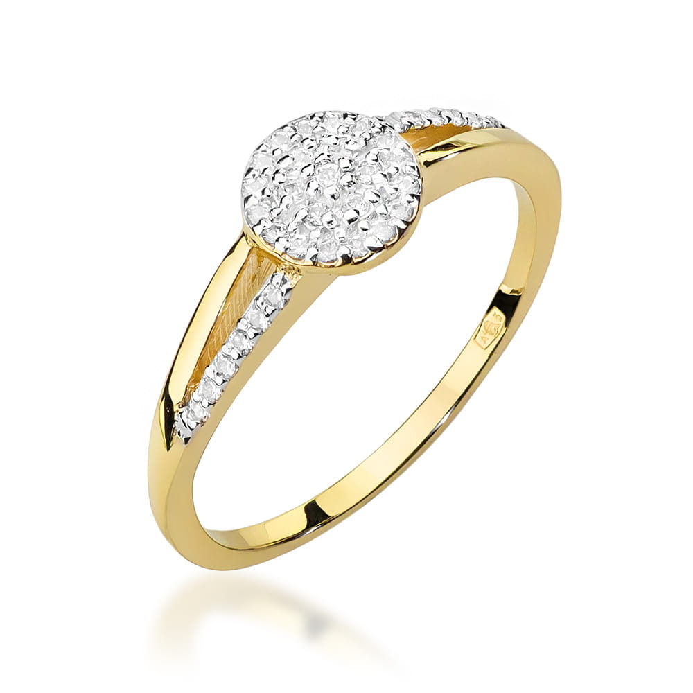 Gold Ring With Diamonds