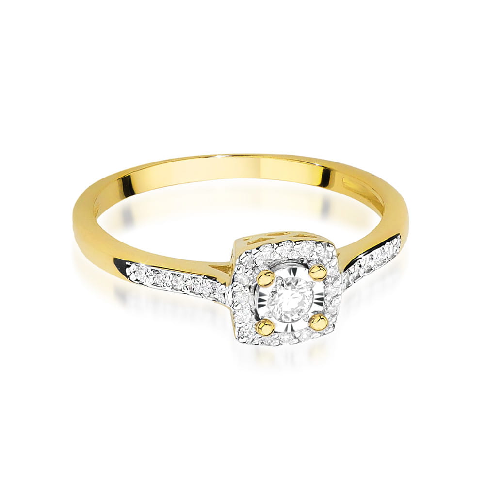 Gold Ring With Diamonds