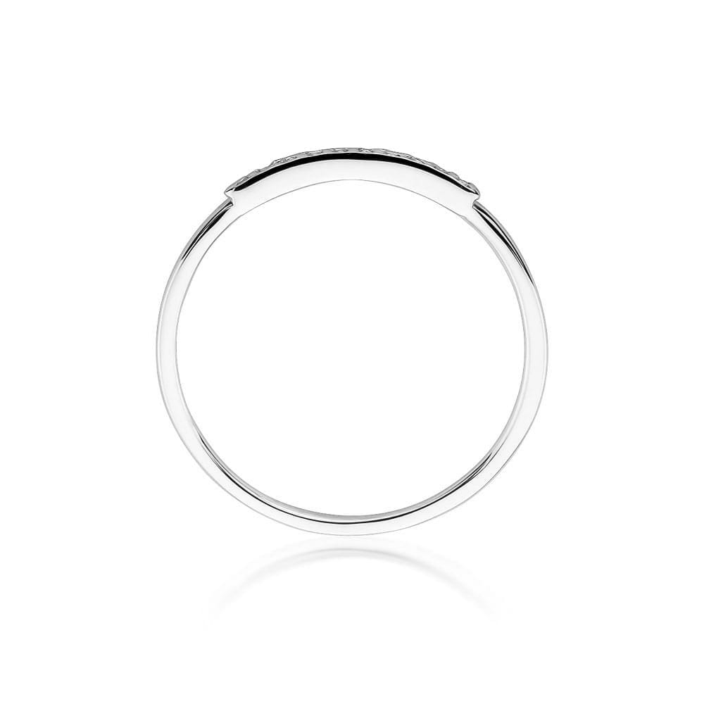 Gold Ring With Black Diamonds