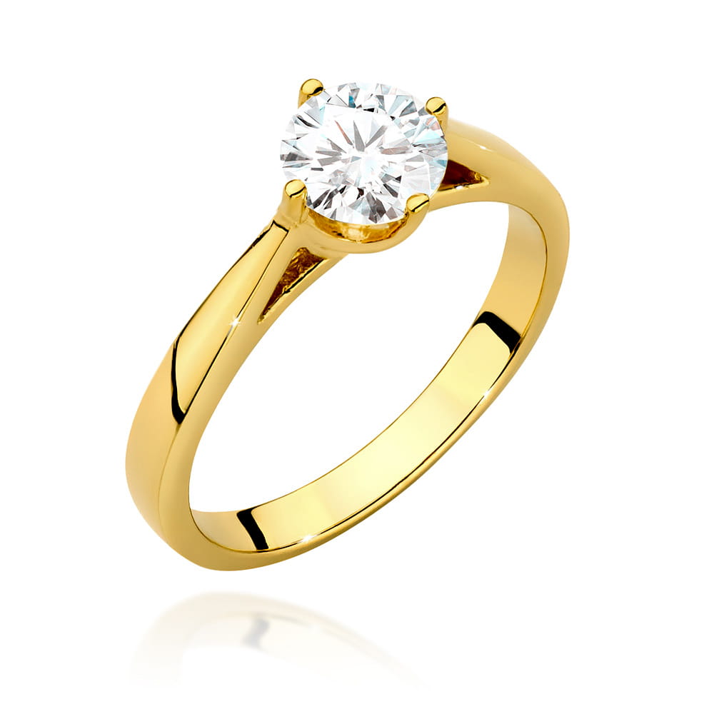 Gold Ring With Diamond