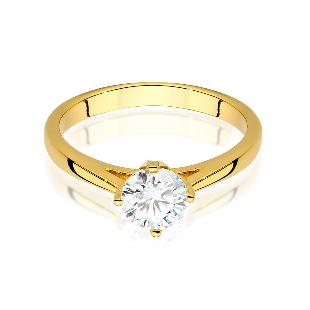 Gold Ring With Diamond