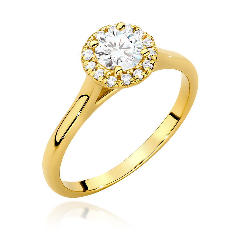 Gold Ring With Diamonds