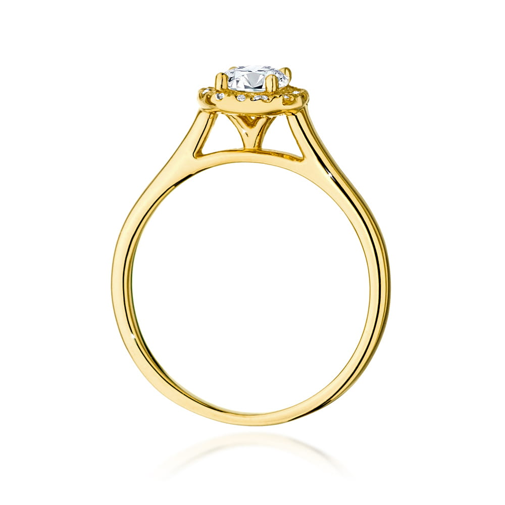 Gold Ring With Diamonds