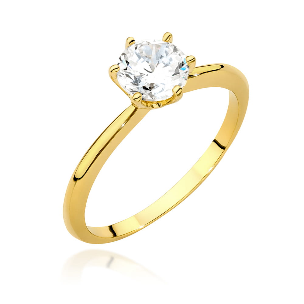 Gold Ring With Diamond