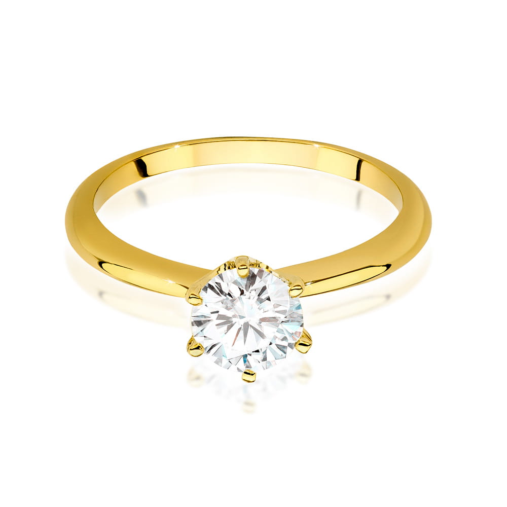 Gold Ring With Diamond
