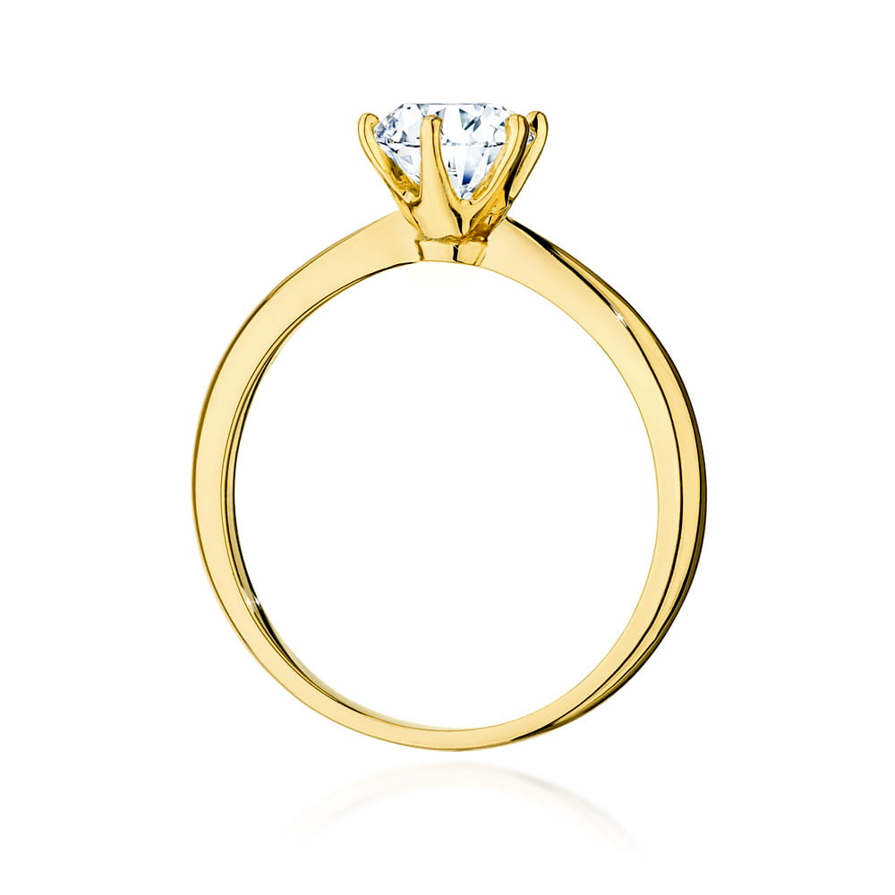 Gold Ring With Diamond