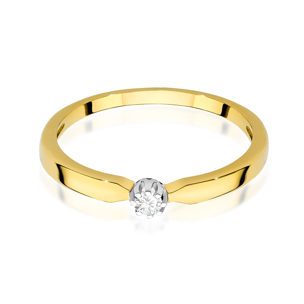 Gold Ring With Diamond