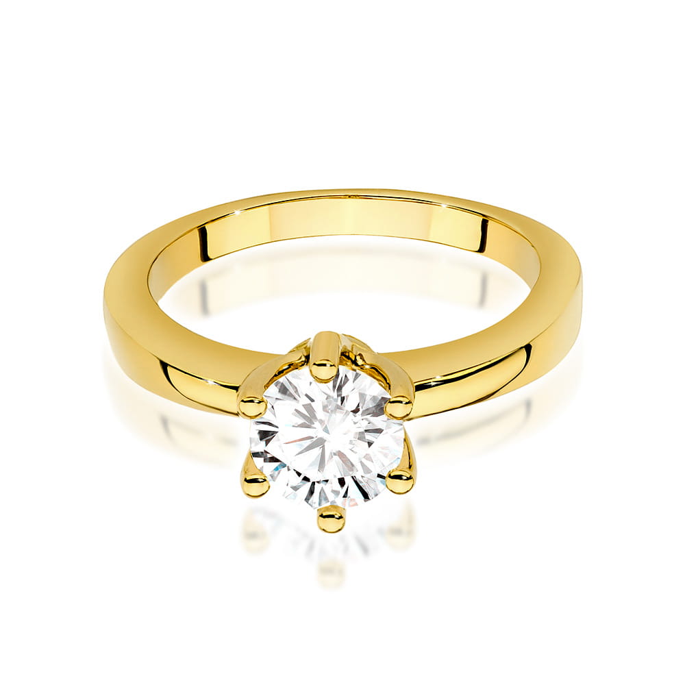 Gold Ring With Diamond