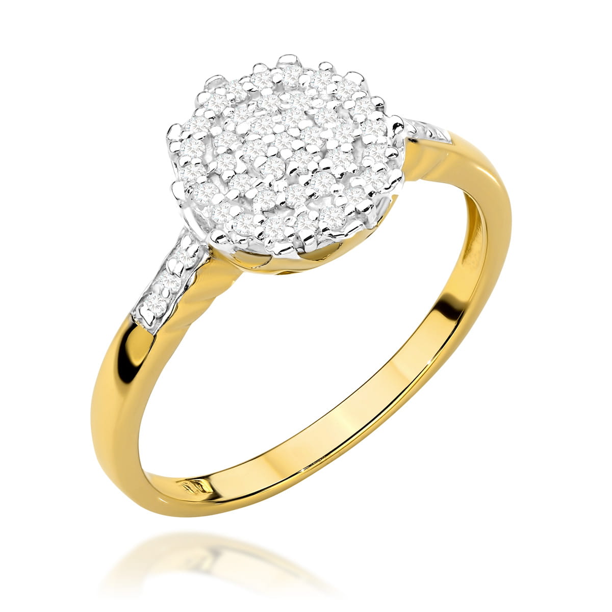 Gold Ring With Diamonds
