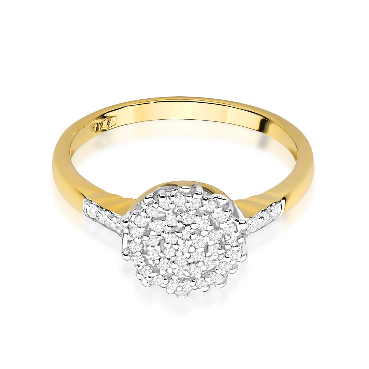 Gold Ring With Diamonds